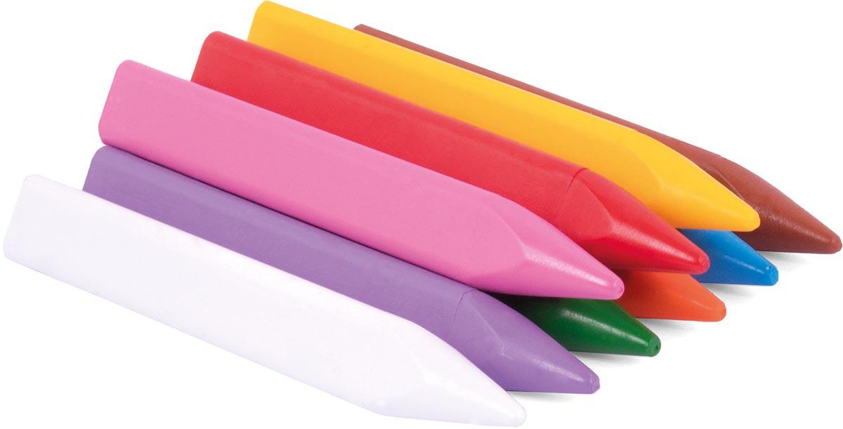 Jovi waskrijt Triwax Jumbo Easy Grip 24 stuks