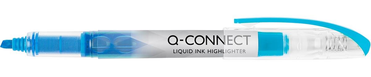 Q-CONNECT Liquid markeerstift, blauw