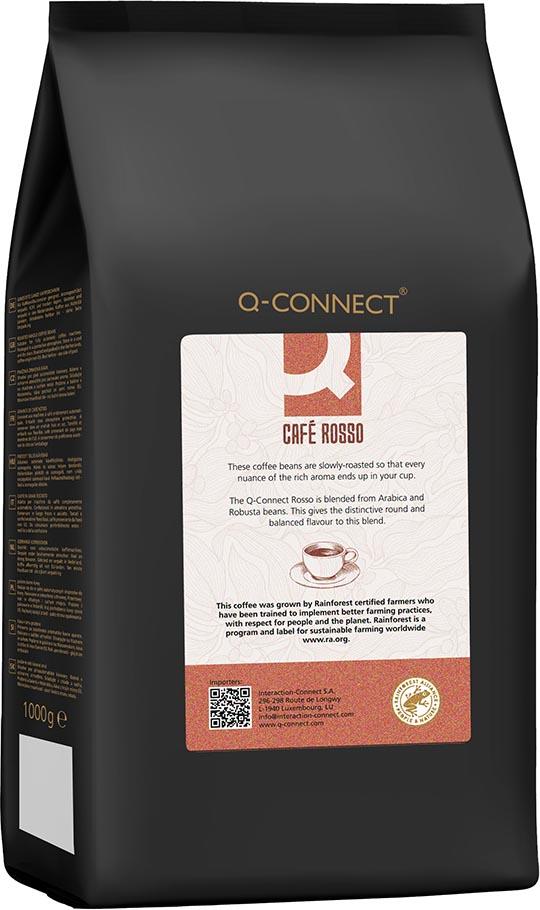 Q-CONNECT koffiebonen Café Rosso, pak van 1 kg