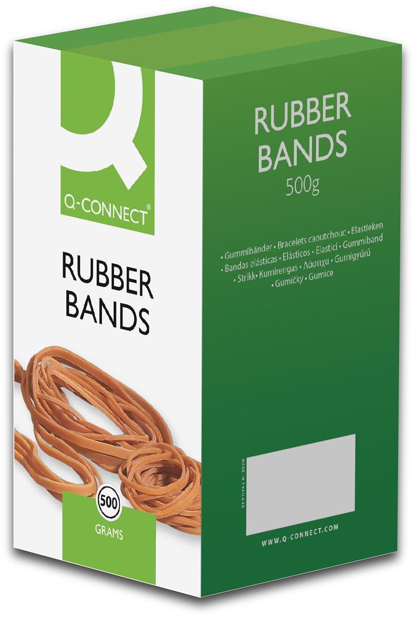 Q-CONNECT elastieken, breedte 16 mm, lengte 180 mm, nr 107, doos van 500 g