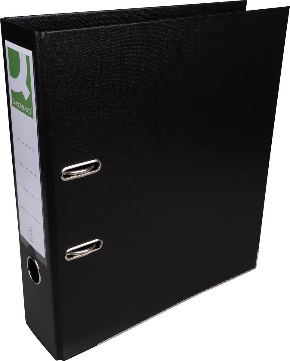 Q-CONNECT ordner, voor ft A4, volledig uit PP, rug van 8 cm, zwart