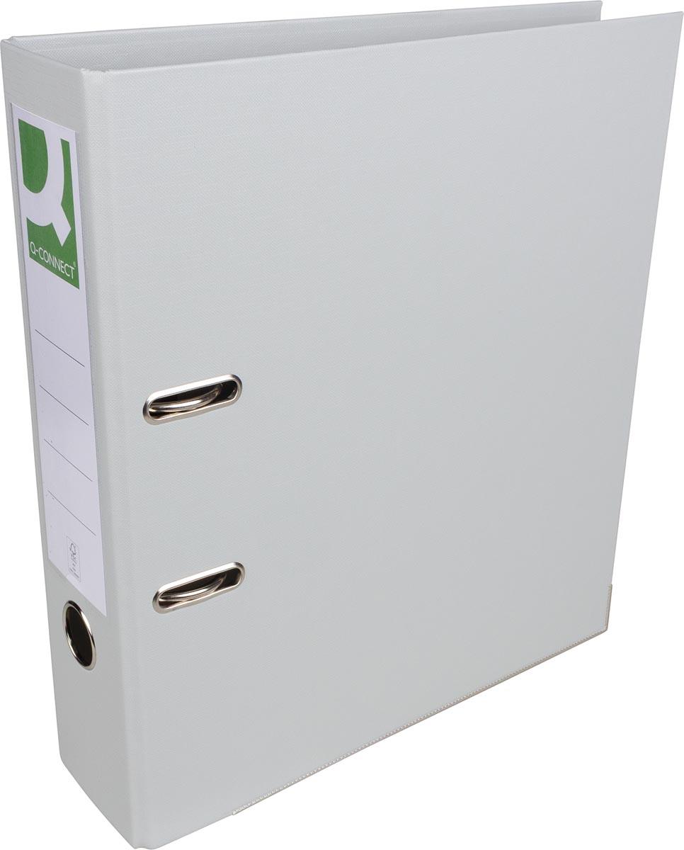 Q-CONNECT ordner, voor ft A4, volledig uit PP, rug van 8 cm, grijs