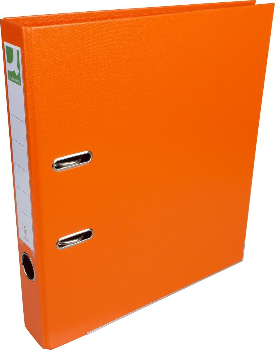 Q-CONNECT ordner, voor ft A4, volledig uit PP, rug van 5 cm, oranje