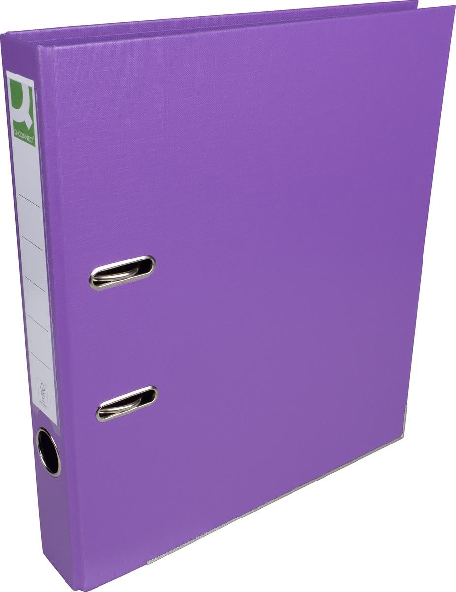 Q-CONNECT ordner, voor ft A4, volledig uit PP, rug van 5 cm, violet
