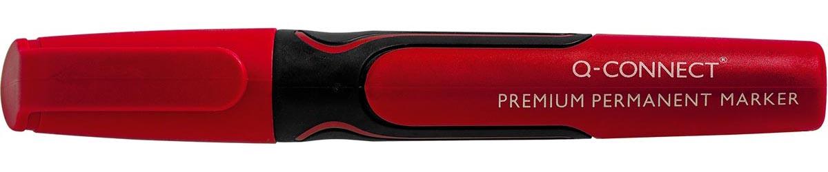 Q-CONNECT Premium permanent marker, 3 mm, ronde punt, rood