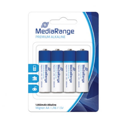 MediaRange Premium Alkaline AA-4pack