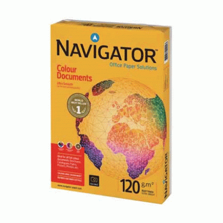 Navigator Colour Documents 120 g/m² ft 21 x 29,7 cm (A4), pak van 250 blad
