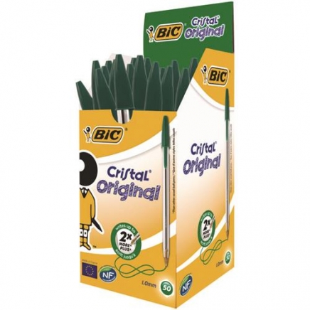 Bic balpen Cristal Medium groen