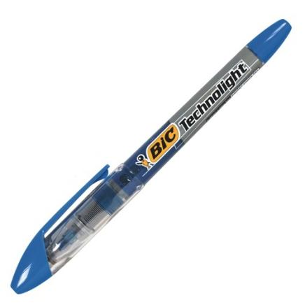 BIC TECHNOLIGHT MARKER BLAUW