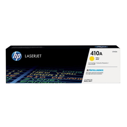 HP toner 410A, 2300 pagina's, OEM CF412A, geel