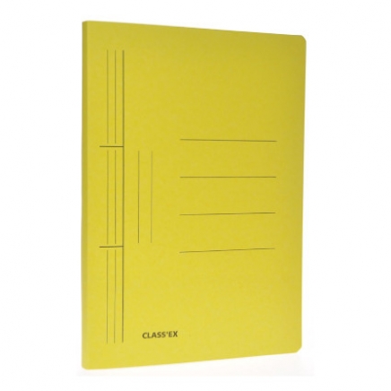 Class\'ex hechtmap, ft 25 x 34,7 cm (voor ft folio), geel