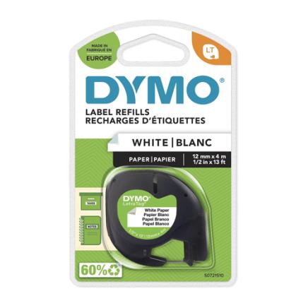 Dymo Letra Tag tapes tape papier wit