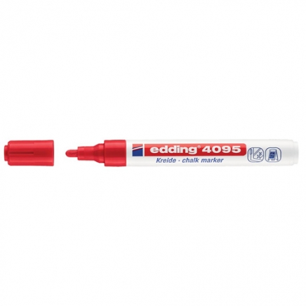 Edding Krijtmarker e-4095 rood