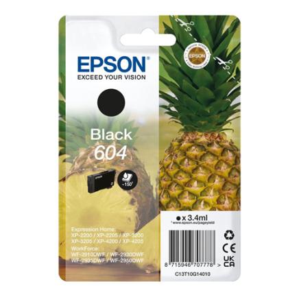 EPSON Singlepack zwarte 604 inkt - origineel