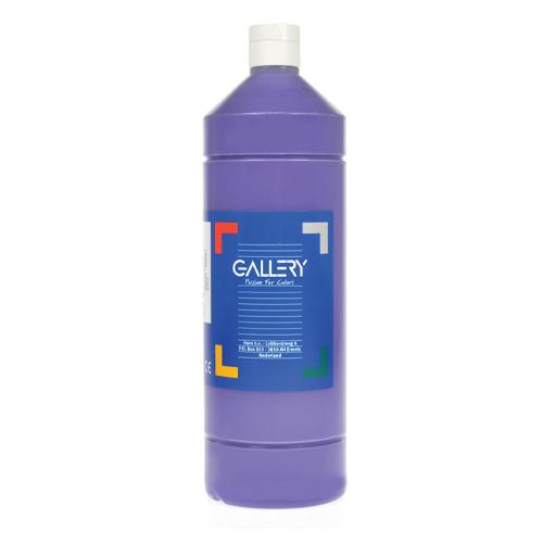 Gallery plakkaatverf, flacon van 1 l, paars