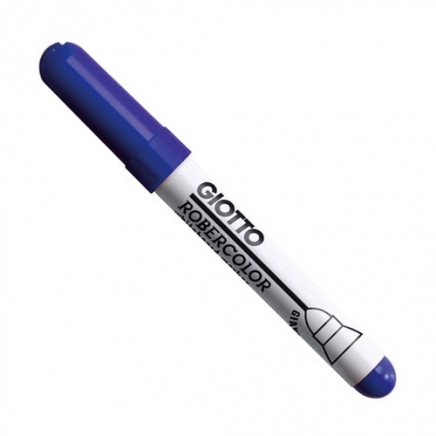 Giotto Robercolor whiteboardmarker maxi, ronde punt, blauw