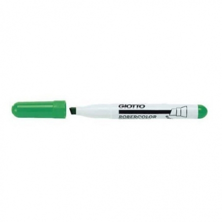 Giotto Robercolor whiteboardmarker maxi, schuine punt, groen