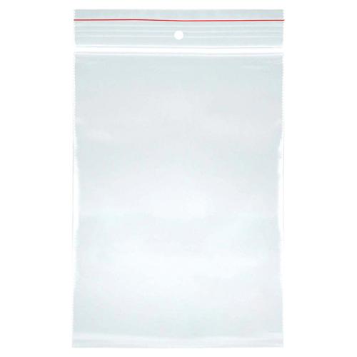 OFFICE products gripsealzakje, transparant, pak van 100 stuks, 40 x 60 mm