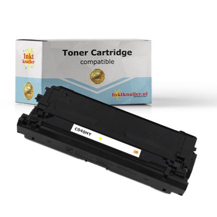 Compatibel voor Canon 040H Y toner geel 9.500 pag. - inktknaller