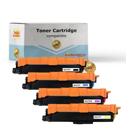 Brother Compatible Toner MultiPack Bk,C,M,Y (TN-247)