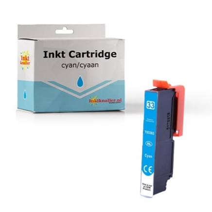 Huismerk Epson T3362 - 33XL cartridge cyaan