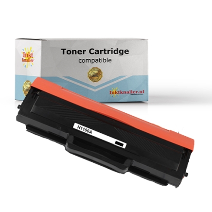Compatible voor W1106A toner zwart - huismerk