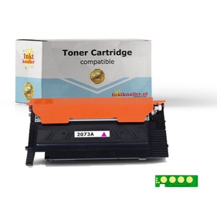 Compatible voor HP 117A - W2073A toner magenta MET chip - huismerk