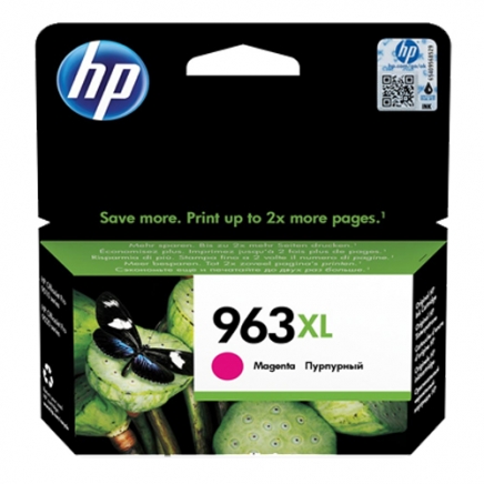 HP inktcartridge 963XL, 1.600 pagina's, OEM 3JA28AE, magenta