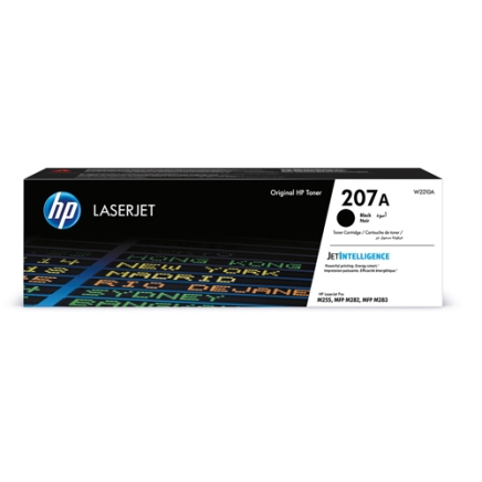 HP toner 207A, 1.350 pagina's, OEM W2210A, zwart