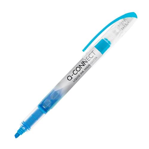 Q-CONNECT Liquid markeerstift, blauw