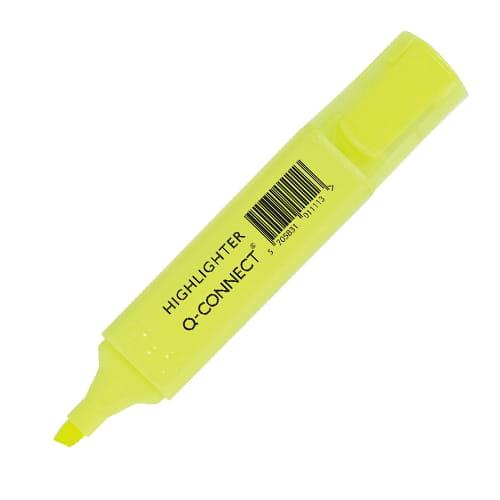 Q-CONNECT markeerstift, geel