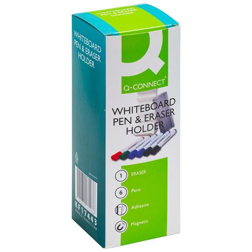 Q-CONNECT accessoirehouder voor whiteboard, incl markers en wisser