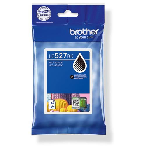 Brother inktcartridge, 1.300 pagina's, OEM LC-527BK, zwart