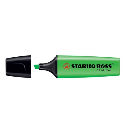 Stabilo markeerstift Boss 5mm groen