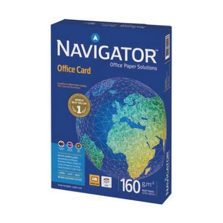 Navigator Office Card presentatiepapier ft A4, 160 g, pak van 250 vel