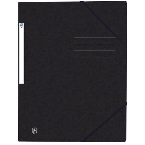 Oxford Top File+ elastomap, voor ft A4, zwart