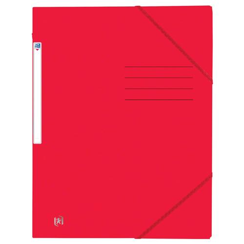 Oxford Top File+ elastomap, voor ft A4, rood