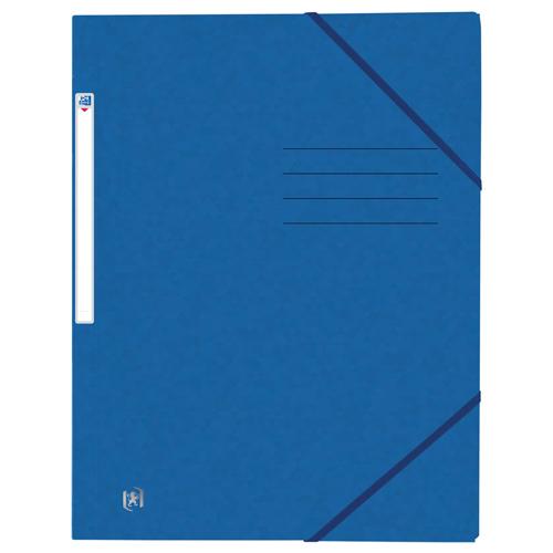 Oxford Top File+ elastomap, voor ft A4, blauw