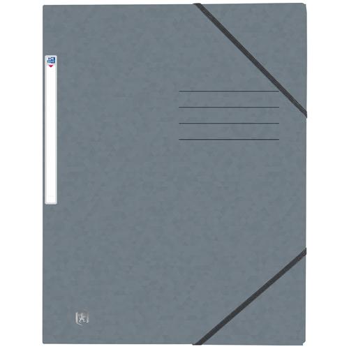 Oxford Top File+ elastomap, voor ft A4, grijs