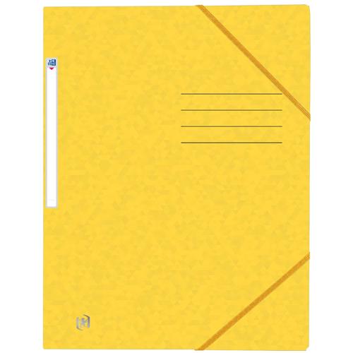 Oxford Top File+ elastomap, voor ft A4, geel