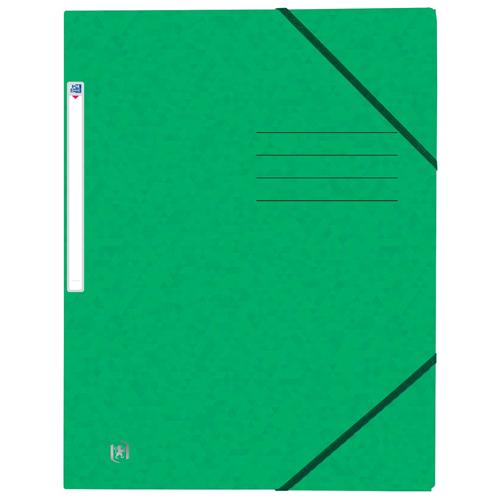 Oxford Top File+ elastomap, voor ft A4, groen
