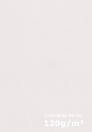 papier licht Grijs A4 120gr - 50 vel