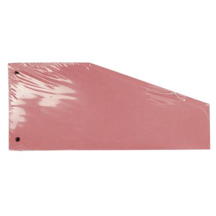 Pergamy trapezium verdeelstroken, pak van 100 stuks, roze