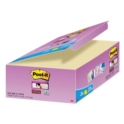 Post-it Super Sticky notes