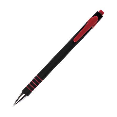 Q-CONNECT balpen Lambda, 0,5 mm, medium punt, rood