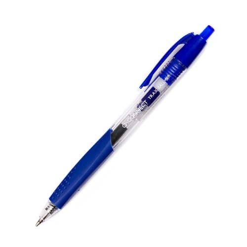 Q-CONNECT balpen, met grip, medium punt, blauw