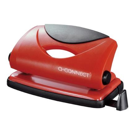 Q-CONNECT perforator Light Duty, 10 blad, rood