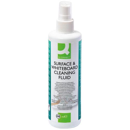 Q-CONNECT reinigingsspray voor whiteboards, 250 ml