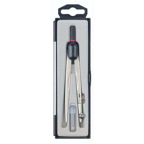 rotring universele passer voor cirkels tot max. 320 mm diameter, 2-delige passerdoos: 1 universele pas...