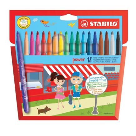 Stabilo Power viltstiften
